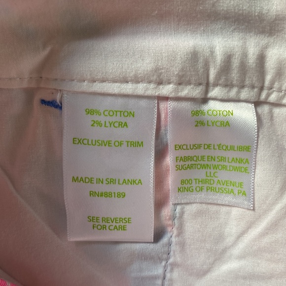 Lily Pulitzer Buttercup Stretch Short - Picture 6 of 6